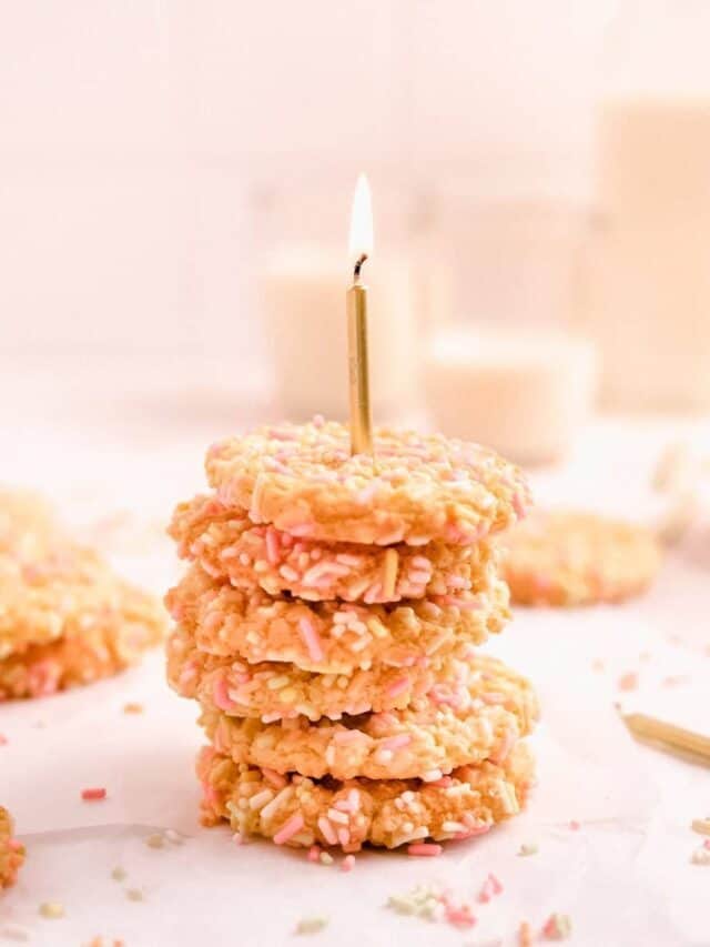 Birthday Cake Sugar Cookies