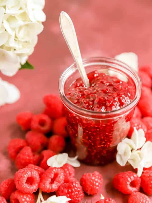 Homemade French Raspberry Jam
