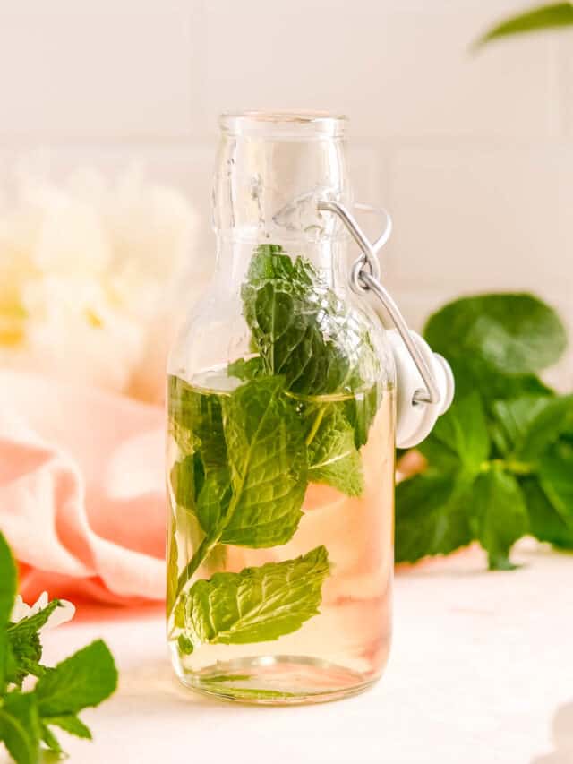 Fresh Mint Simple Syrup