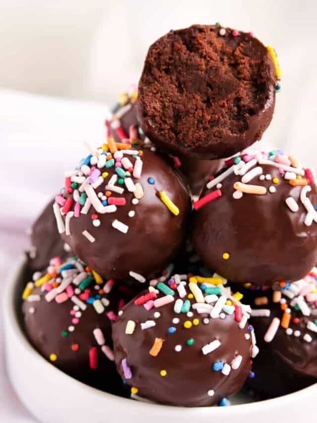 Chocolate  Brownie Truffles
