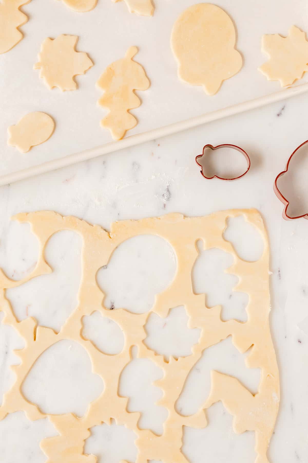 Pie Crust Cut Out Cookies - A Beautiful Mess