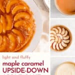 Maple Caramel Apple Upside Down Cake Pinterest Pin