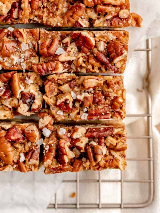 Award-Winning Pecan Pie Bars