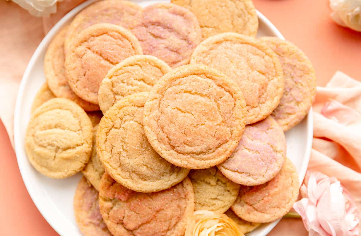 Soft & Chewy Sugar Cookies (without baking powder!) - M+M Kitchen