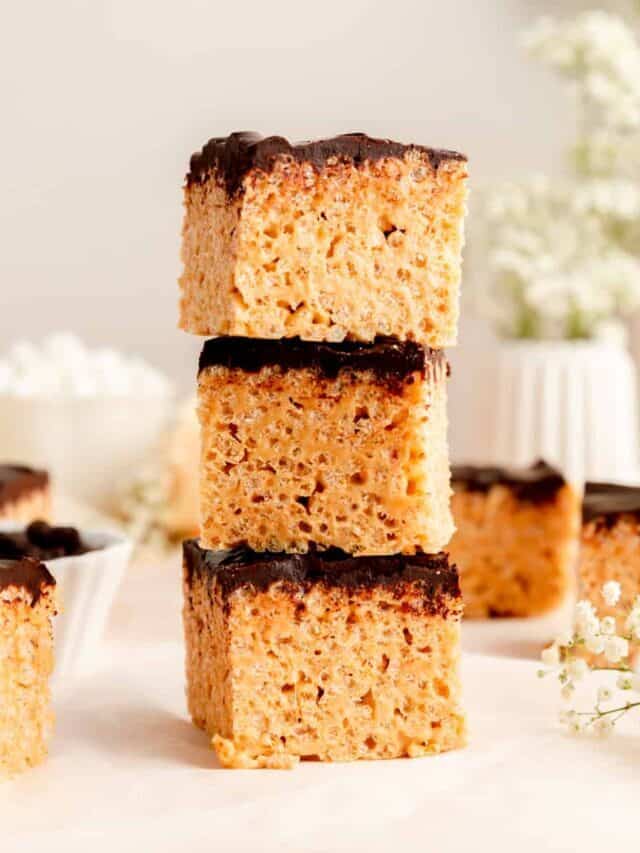 Rice Krispie Peanut Butter Bars