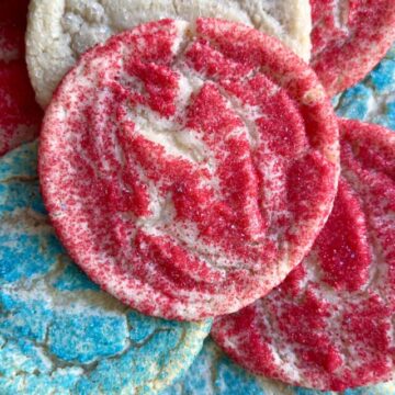 red white and blue sugar cookies