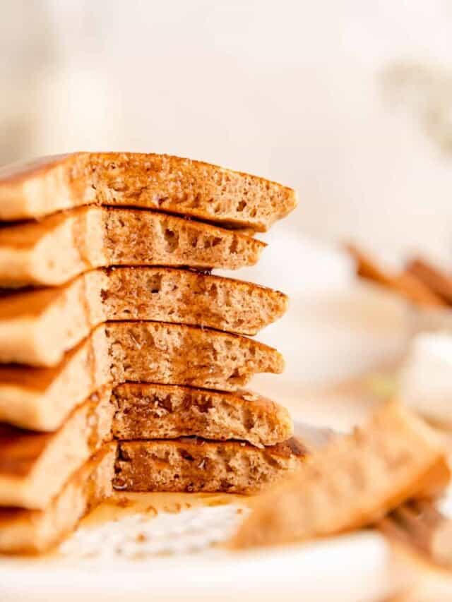 Vanilla Cinnamon Pancakes MINT + MALLOW Kitchen