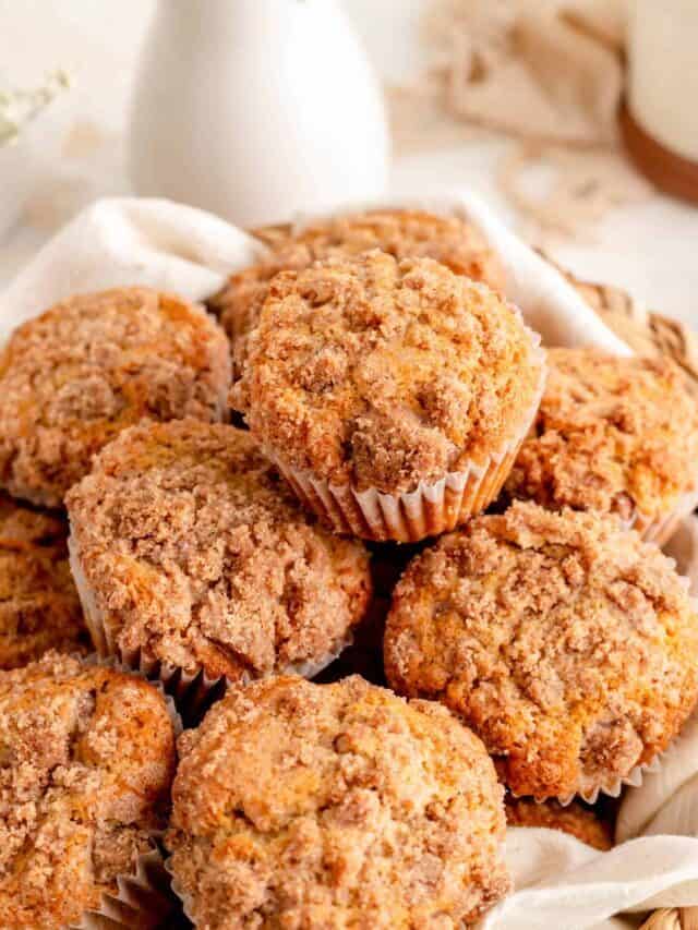 Cinnamon Streusel Muffins