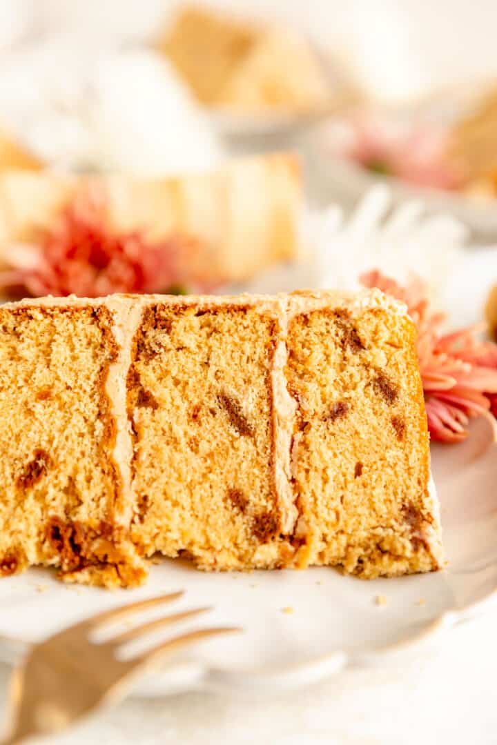 Cookie Butter Cake (Biscoff Cake with Biscoff Buttercream!)