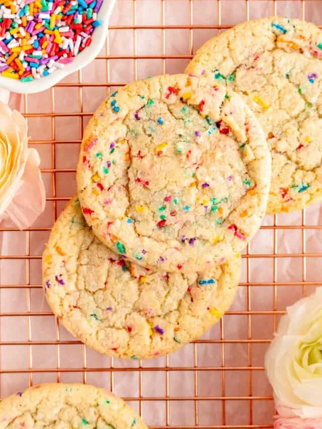 Funfetti Sugar Cookies Mint + Mallow Kitchen