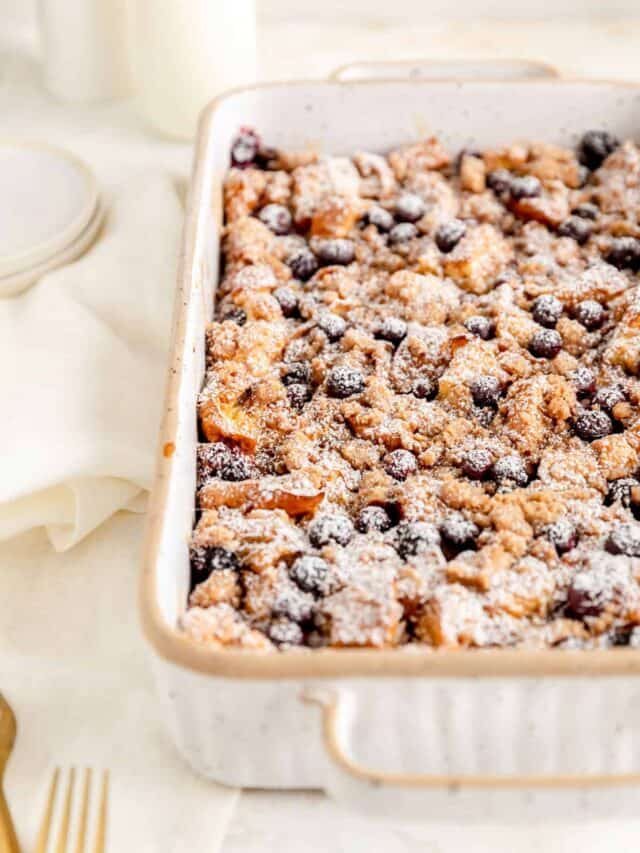 Brioche French Toast Casserole MINT + MALLOW Kitchen